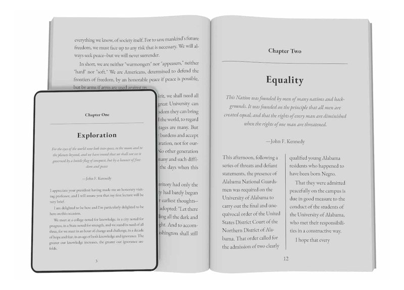 Magnificent design for large print